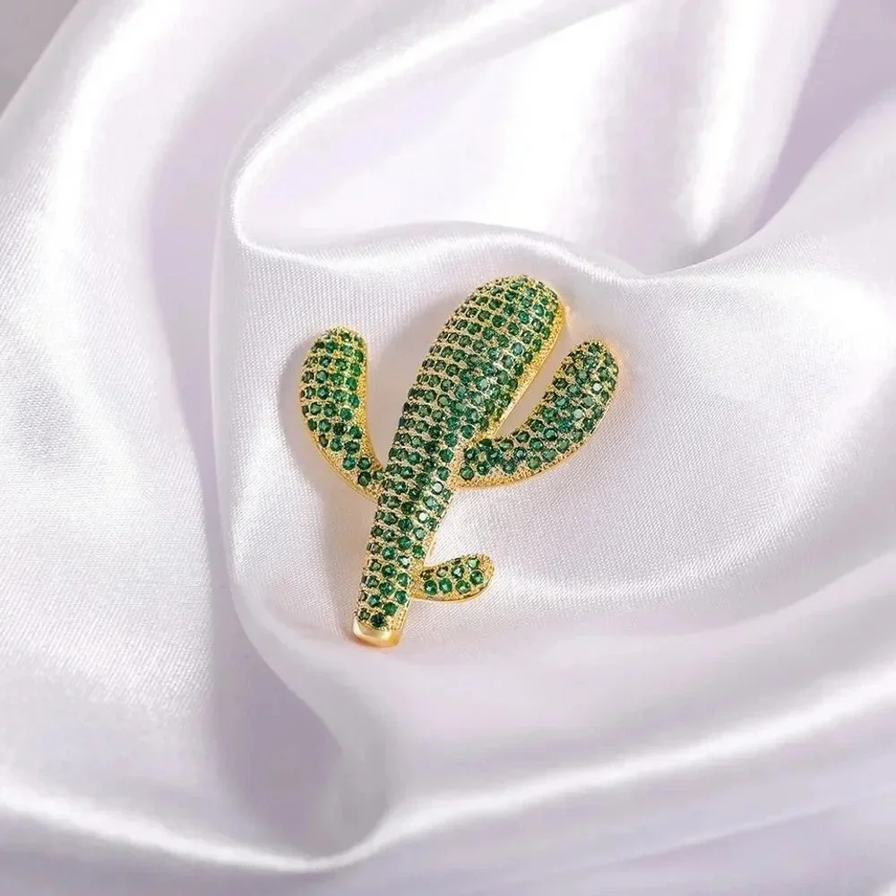 VQ Cactus Brooch